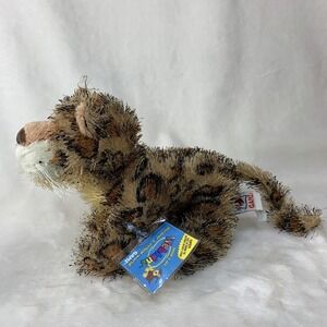 NEW Ganz Webkinz 9" Leopard HM031 Plush Stuffed Animal Toy With Unused Code NWT